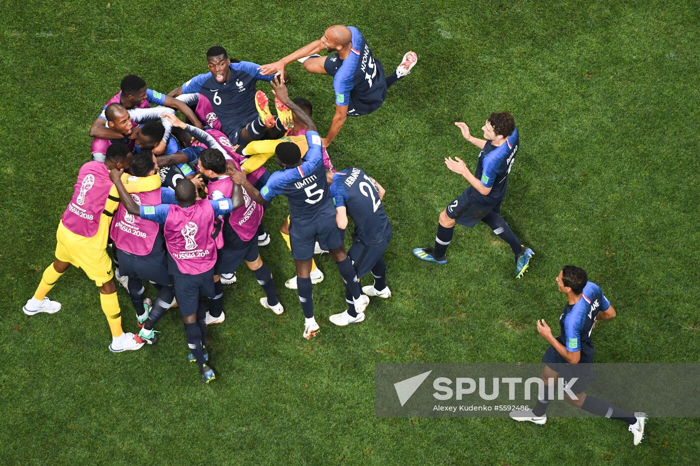  Russia World Cup France - Croatia