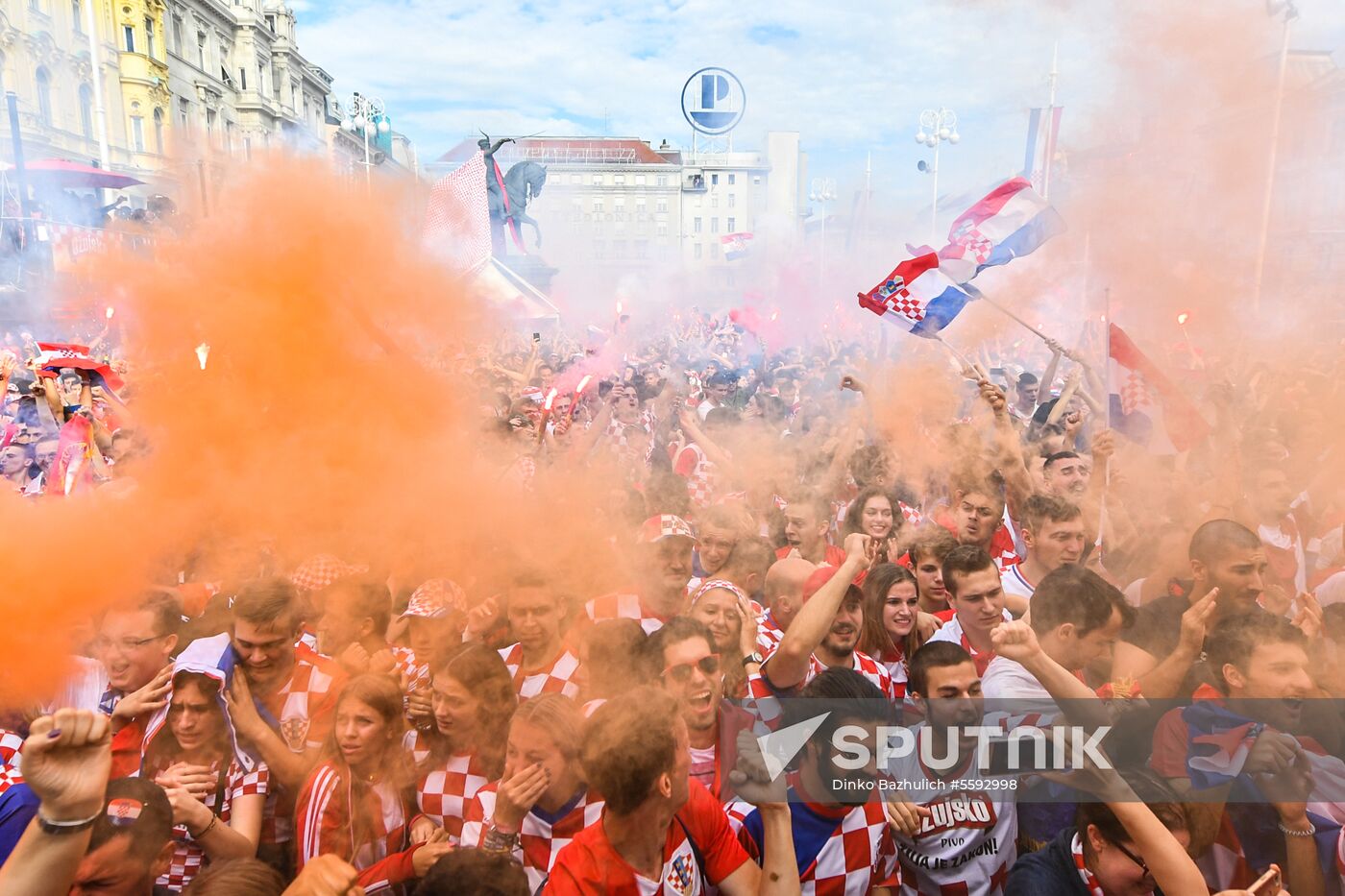 Croatia World Cup Fans