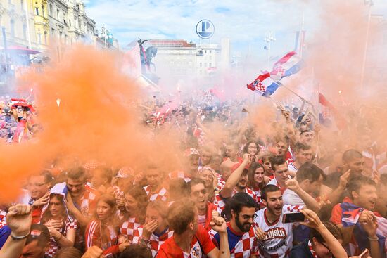 Croatia World Cup Fans