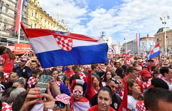 Croatia World Cup Fans