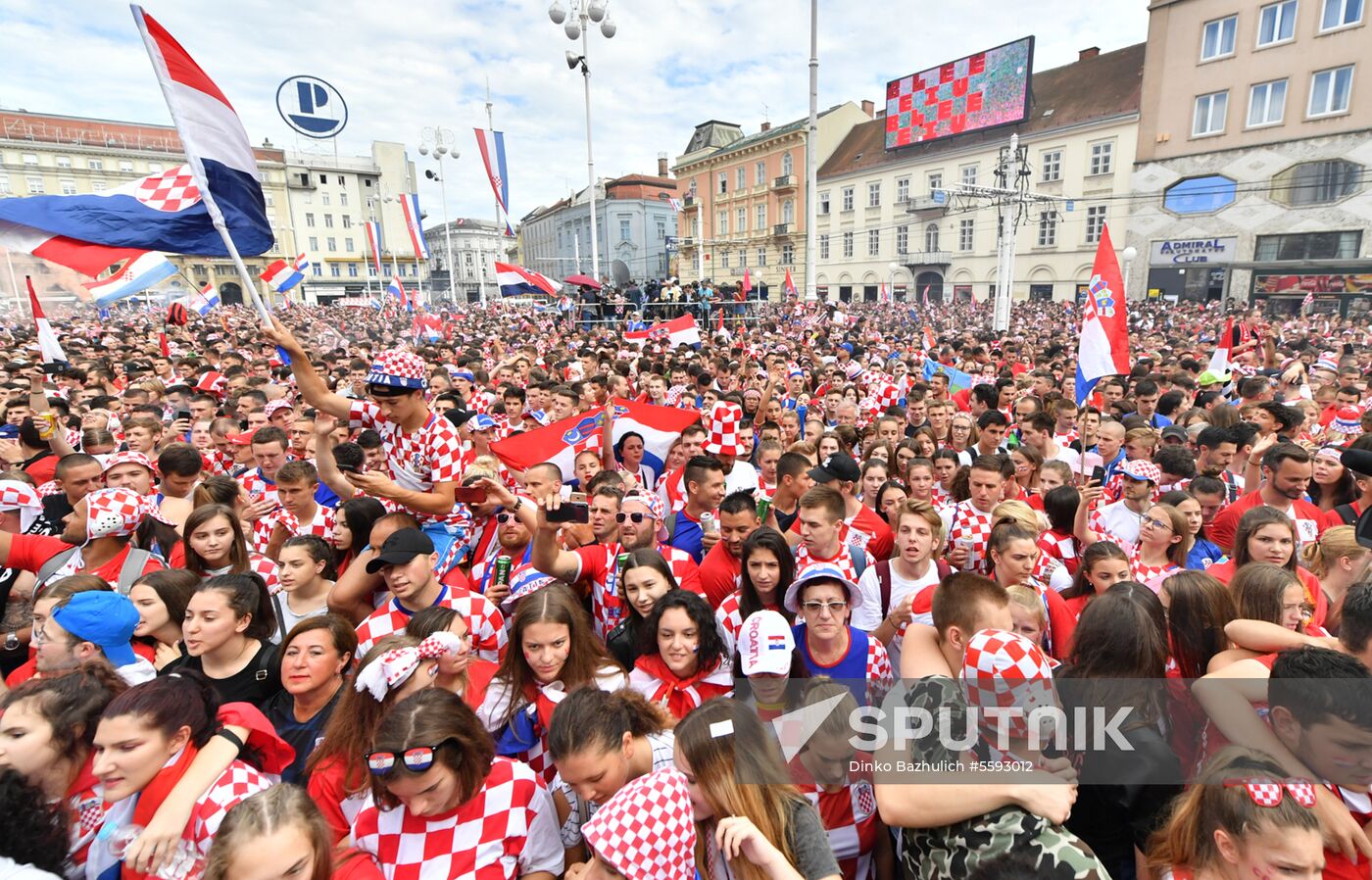 Croatia World Cup Fans