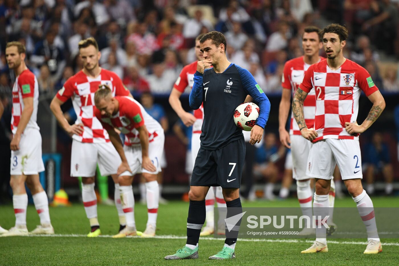  Russia World Cup France - Croatia