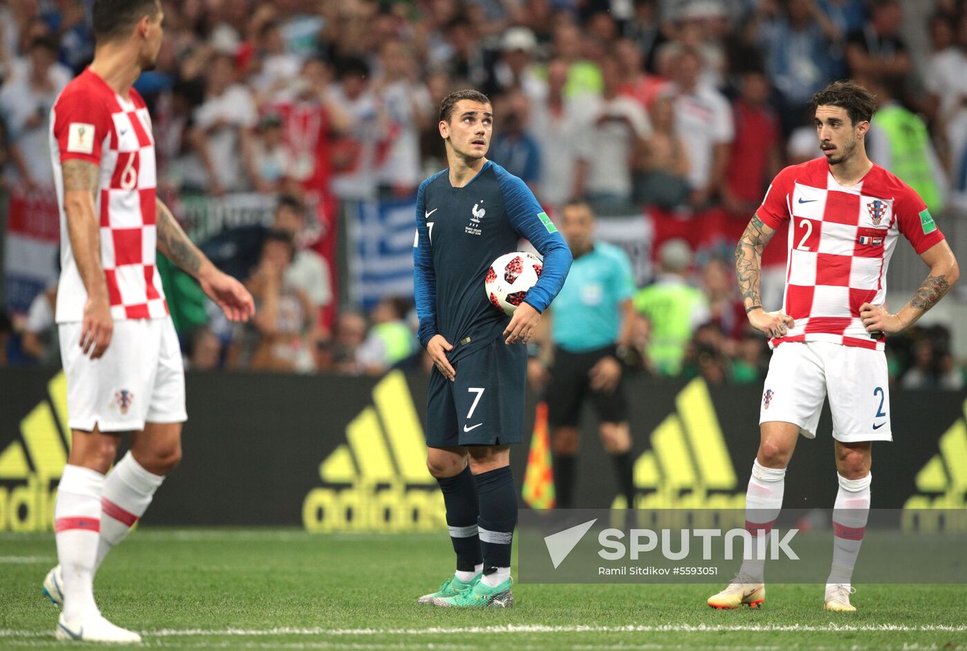  Russia World Cup France - Croatia