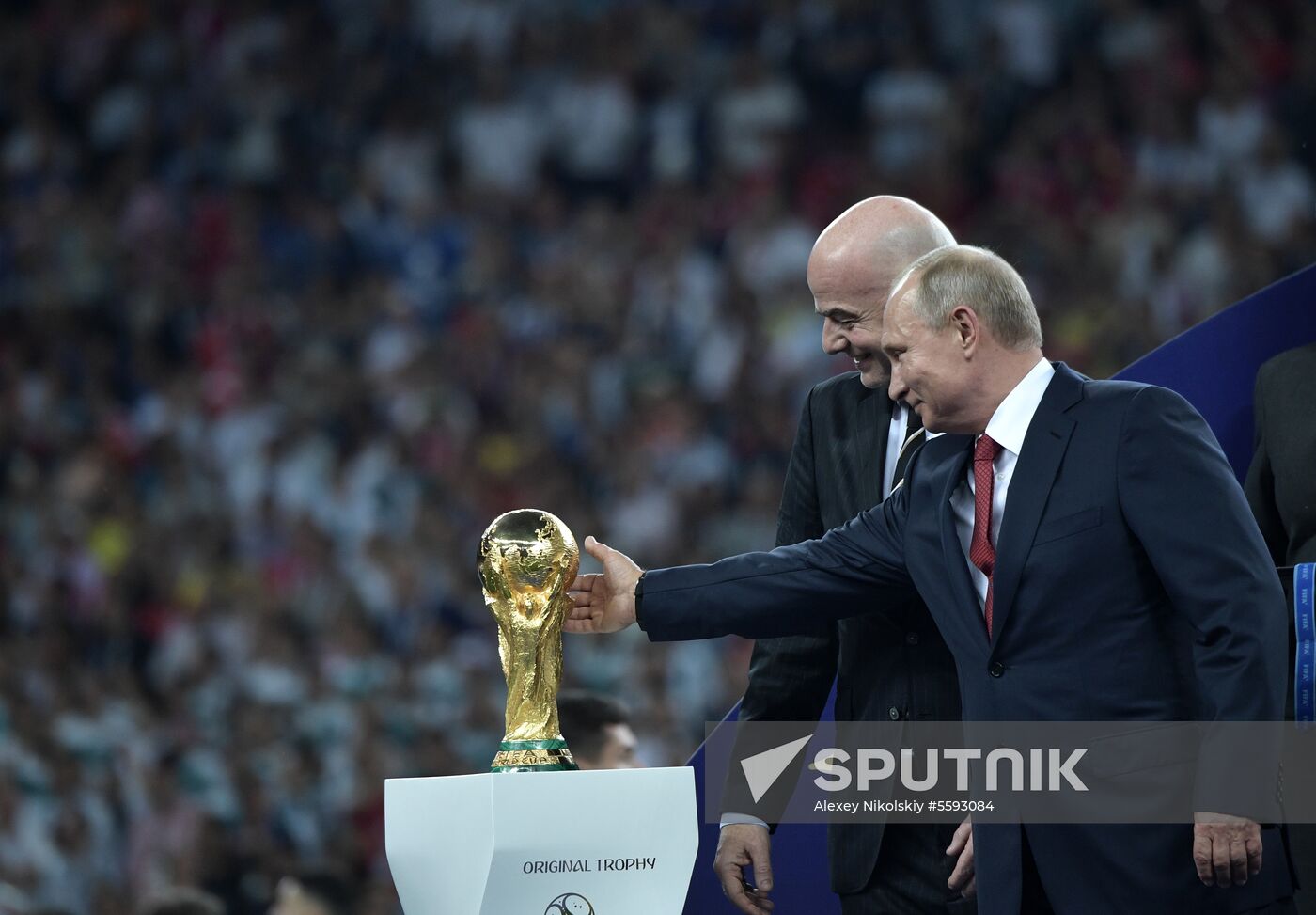 2018 World Cup award ceremony
