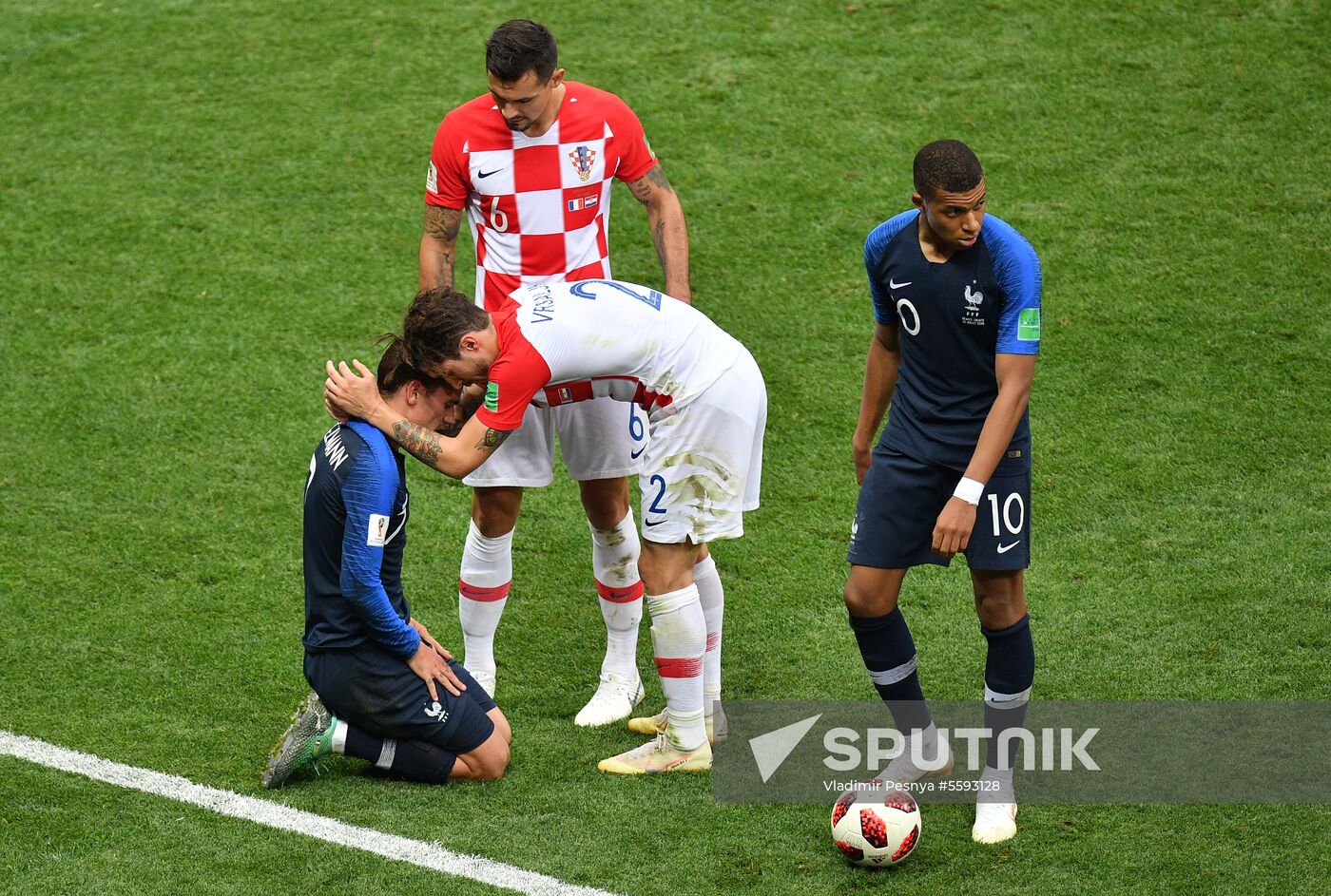  Russia World Cup France - Croatia