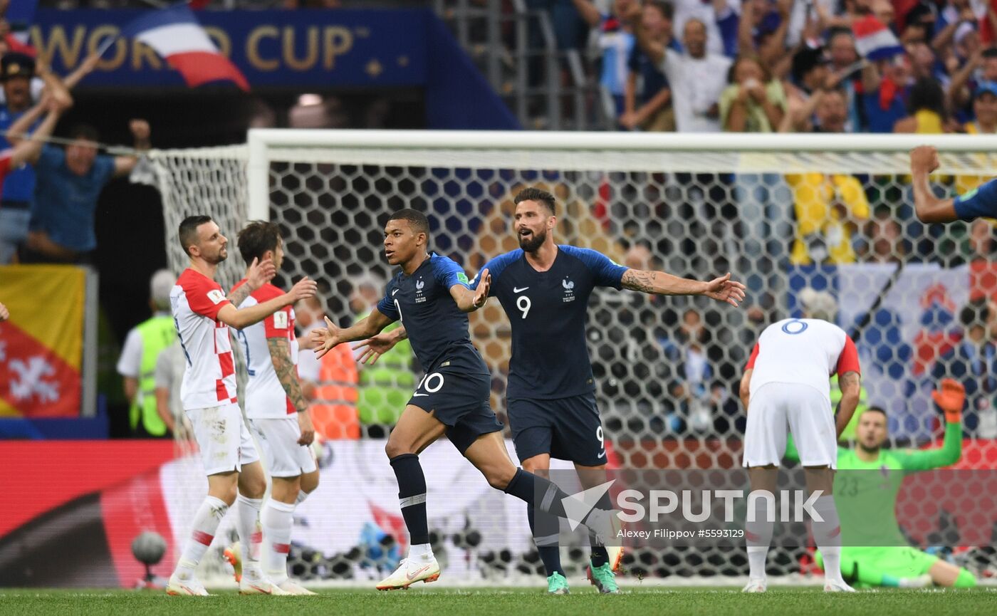  Russia World Cup France - Croatia