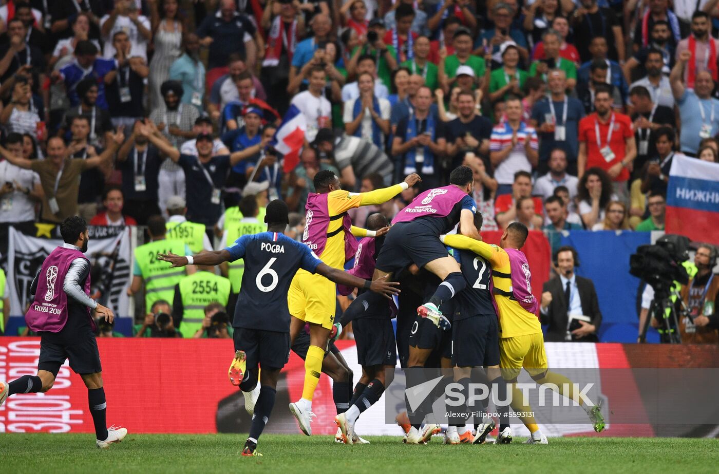  Russia World Cup France - Croatia