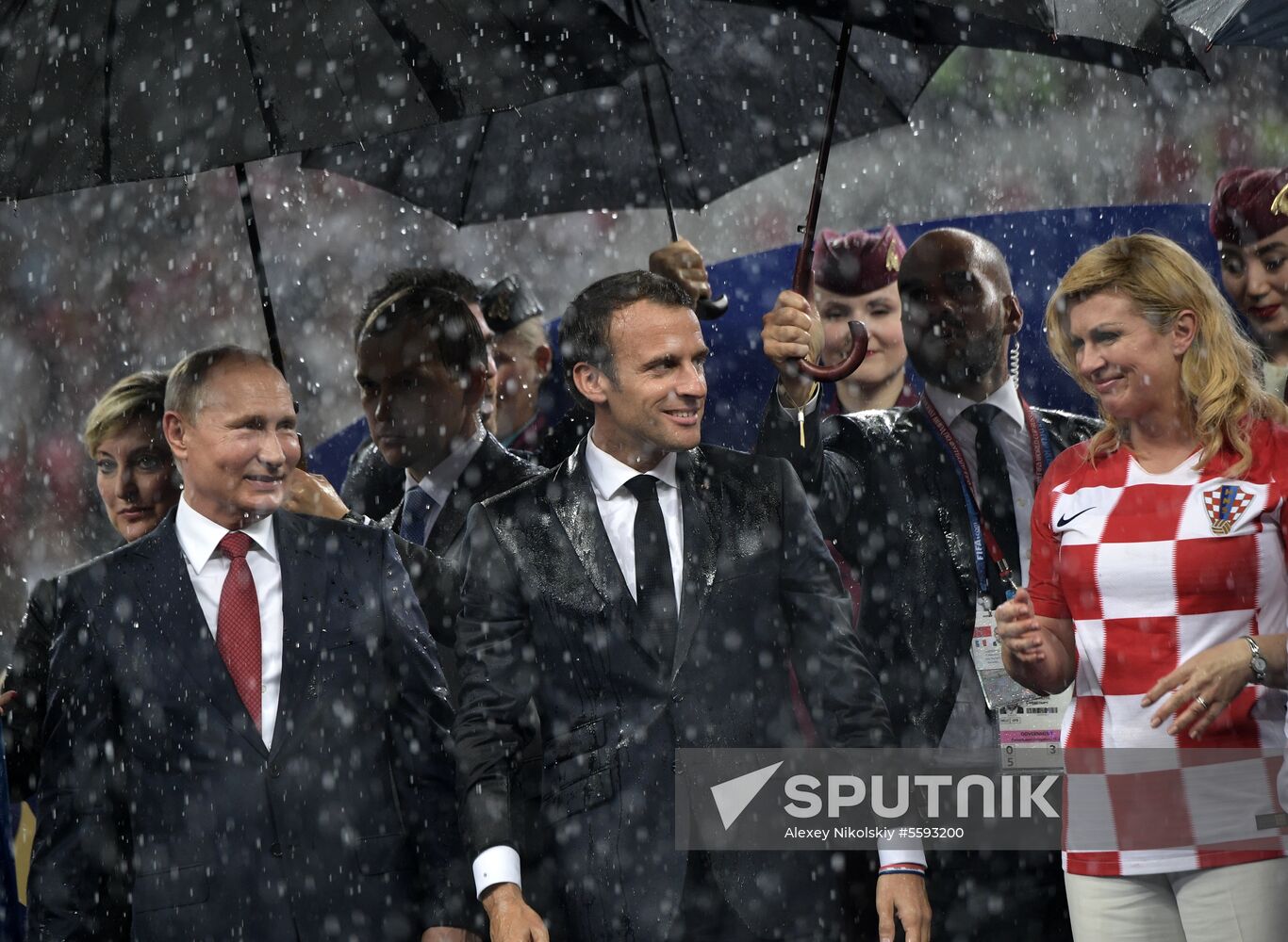 2018 World Cup award ceremony