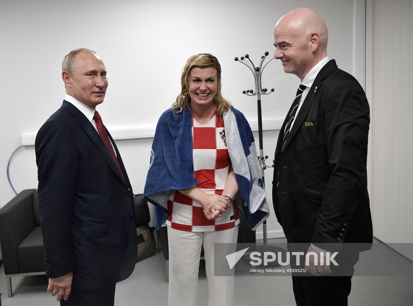 2018 World Cup award ceremony