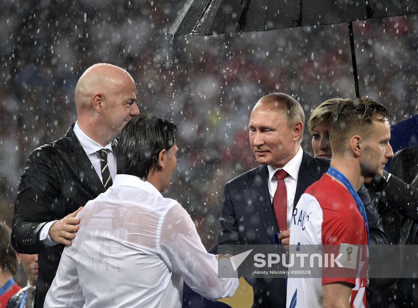 2018 World Cup award ceremony