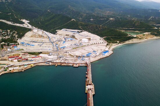 Sheskharis oil terminal