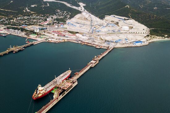 Sheskharis oil terminal
