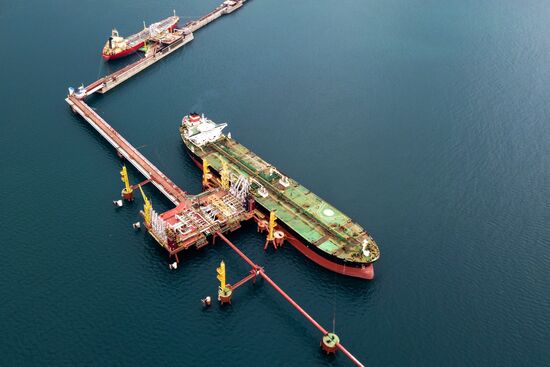 Sheskharis oil terminal