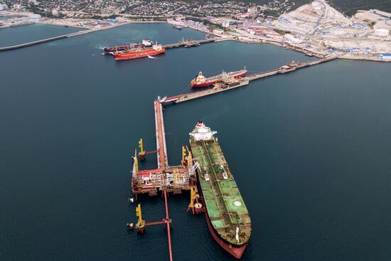 Sheskharis oil terminal