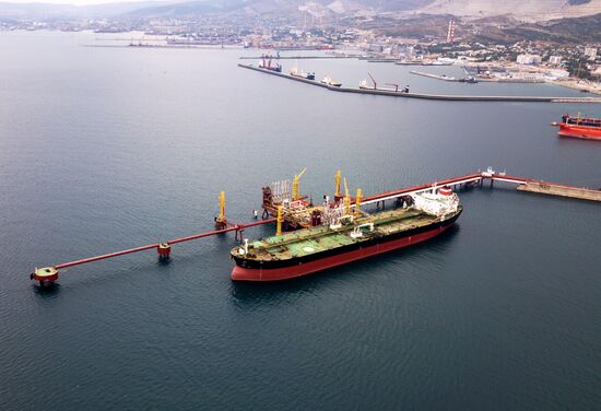 Sheskharis oil terminal