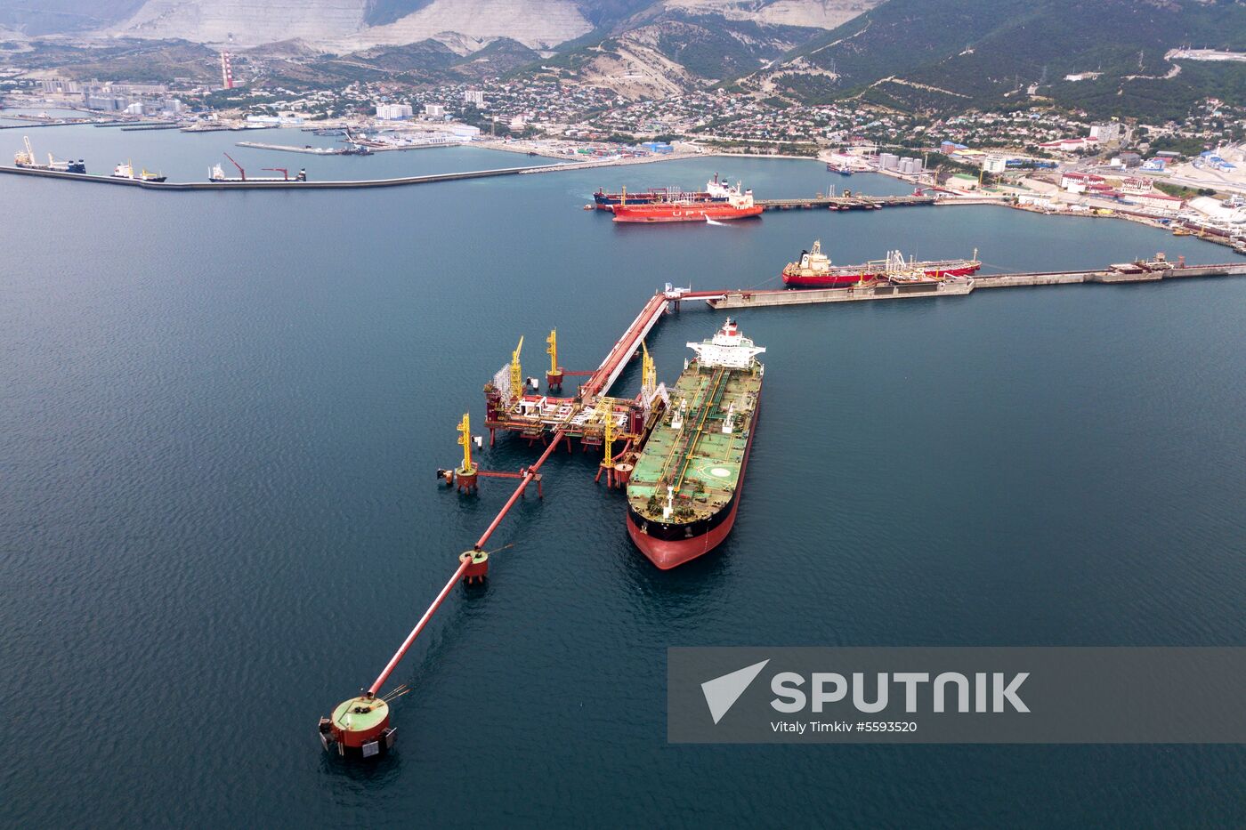 Sheskharis oil terminal