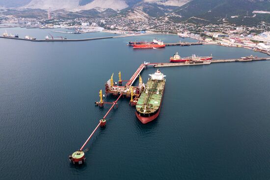Sheskharis oil terminal
