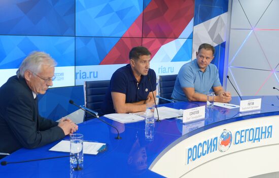 News conference on election of Russian Bobsleigh and Skeleton Federation president