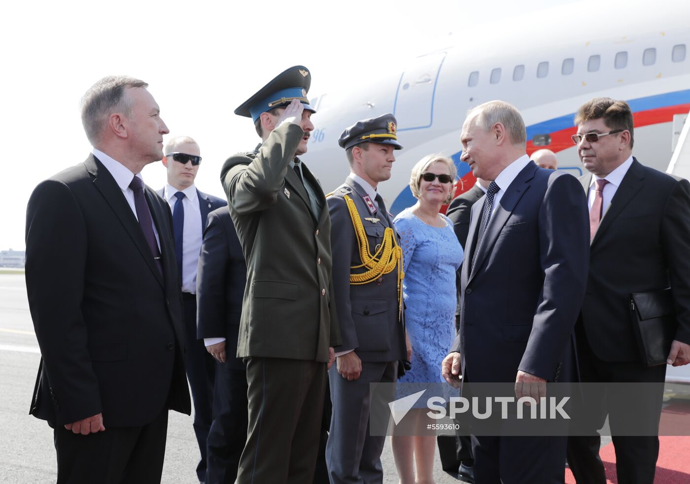 Russian President Vladimir Putin and US President Donald Trump meet in Helsinki