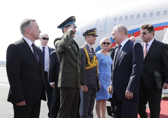 Russian President Vladimir Putin and US President Donald Trump meet in Helsinki