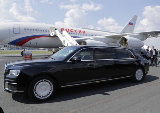 Russian President Vladimir Putin and US President Donald Trump meet in Helsinki