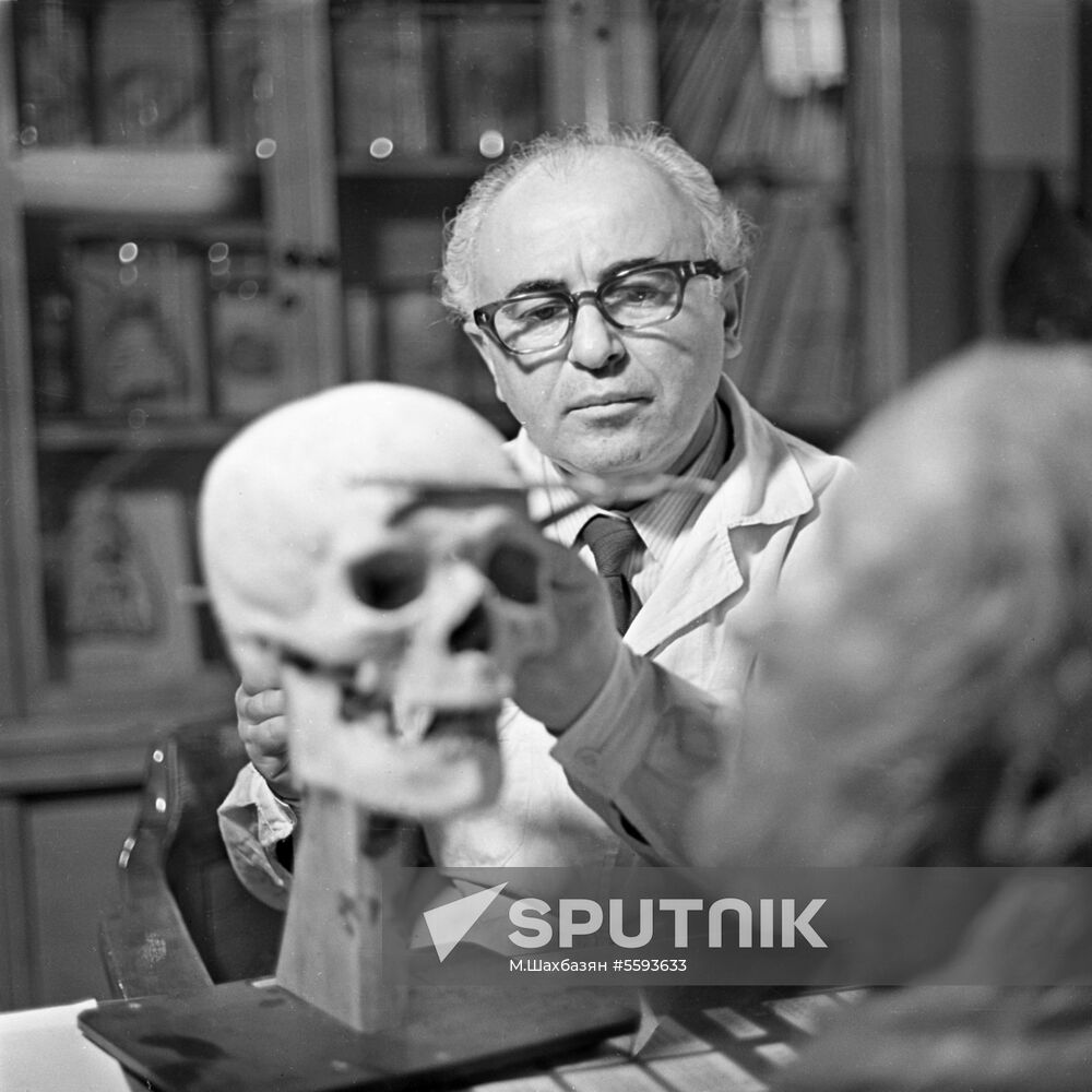 Professor of anthropology Andranik Djagaryan