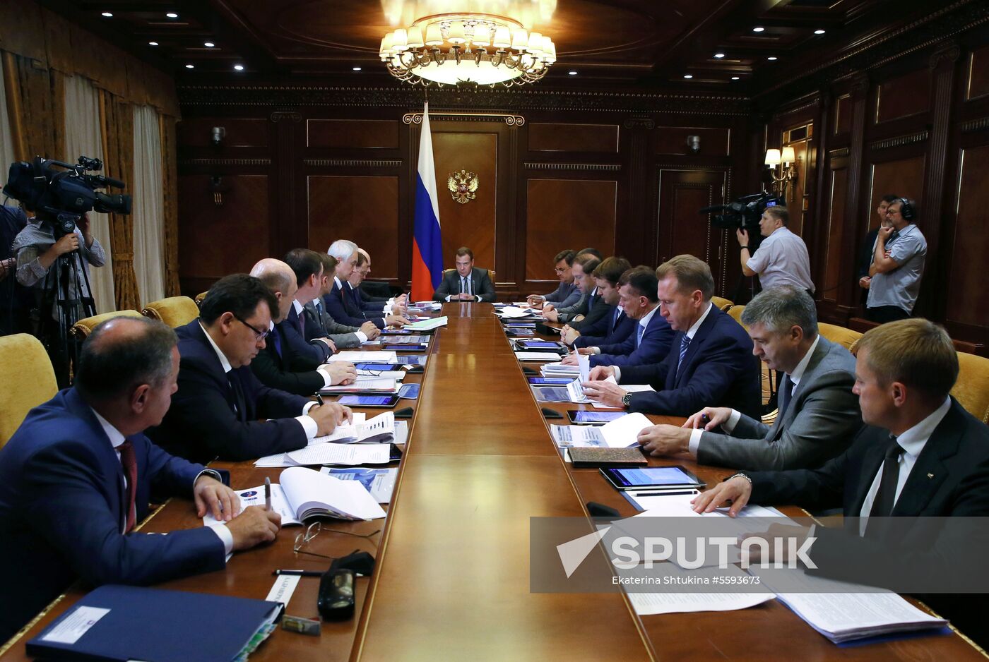 Prime Minister Medvedev chairs meeting of Presidium of Council for Strategic Development