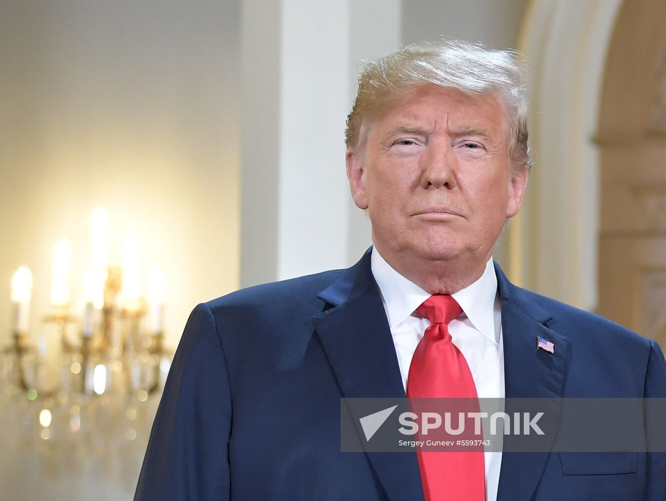 Russian President Vladimir Putin and US President Donald Trump meet in Helsinki