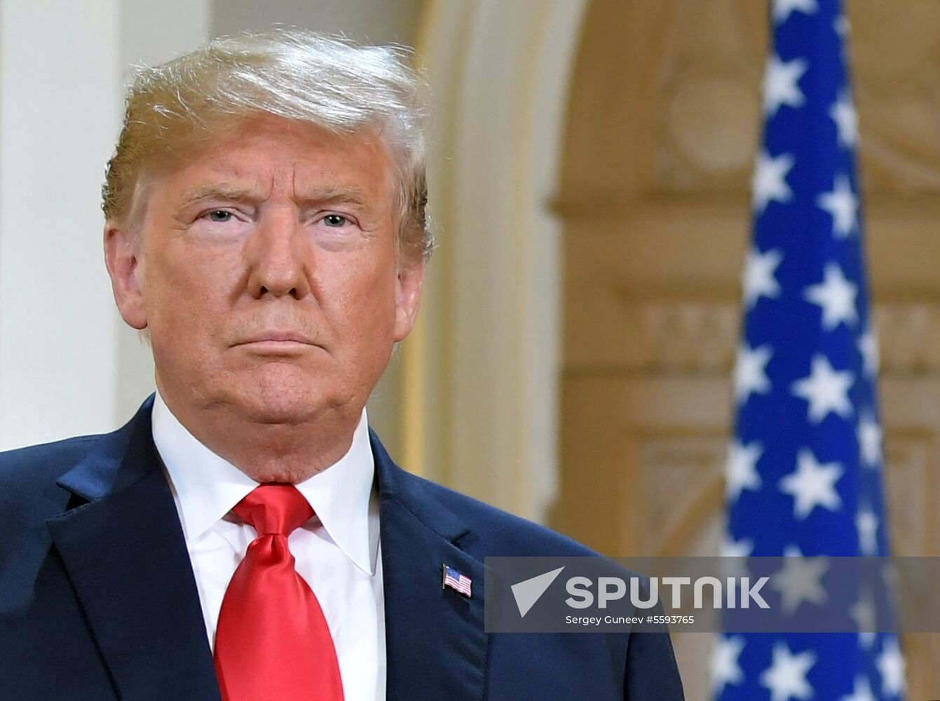 Russian President Vladimir Putin and US President Donald Trump meet in Helsinki