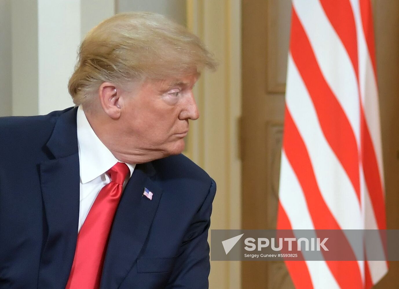 Russian President Vladimir Putin and US President Donald Trump meet in Helsinki
