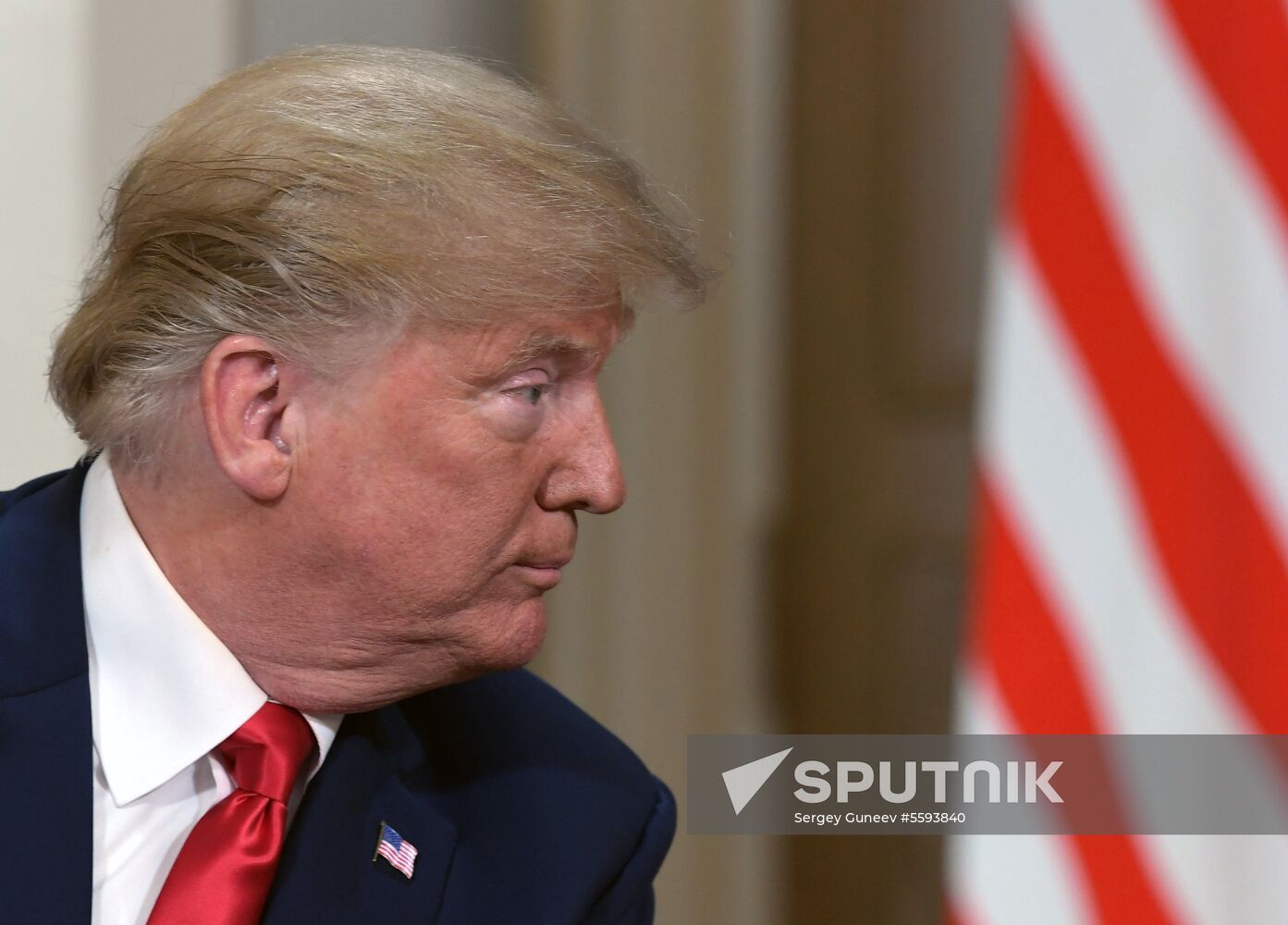 Russian President Vladimir Putin and US President Donald Trump meet in Helsinki