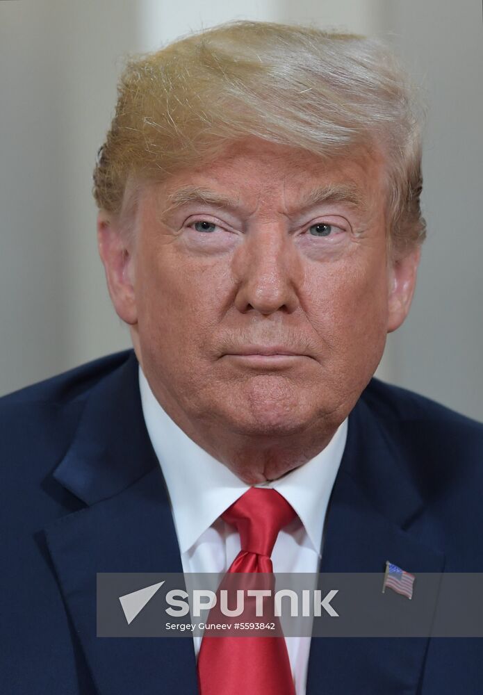 Russian President Vladimir Putin and US President Donald Trump meet in Helsinki
