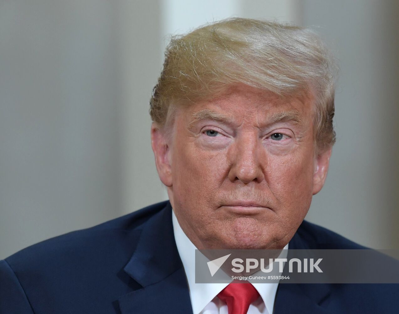 Russian President Vladimir Putin and US President Donald Trump meet in Helsinki