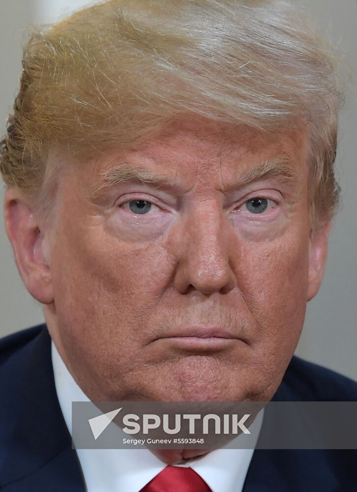 Russian President Vladimir Putin and US President Donald Trump meet in Helsinki