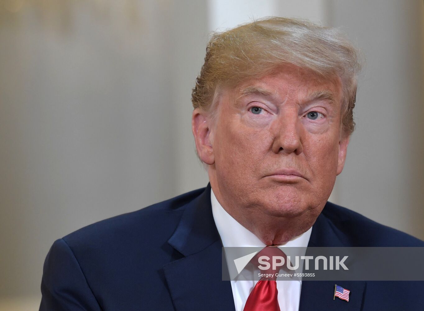 Russian President Vladimir Putin and US President Donald Trump meet in Helsinki