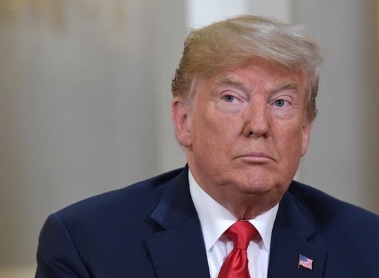 Russian President Vladimir Putin and US President Donald Trump meet in Helsinki