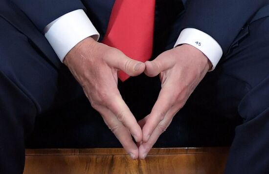Russian President Vladimir Putin and US President Donald Trump meet in Helsinki