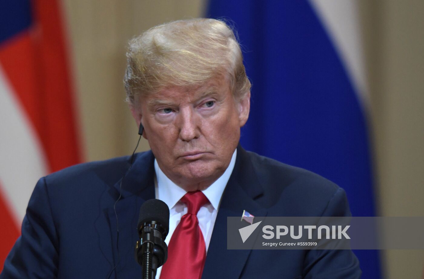 Russian President Vladimir Putin and US President Donald Trump meet in Helsinki