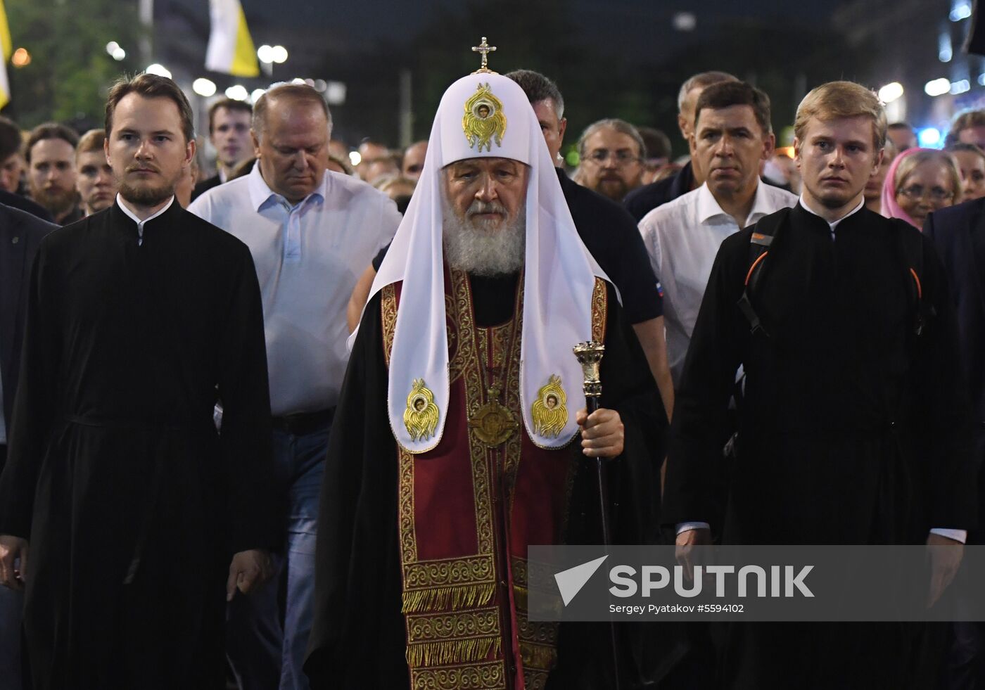 Religious procession to mark 100th anniversary of the royal family's execution