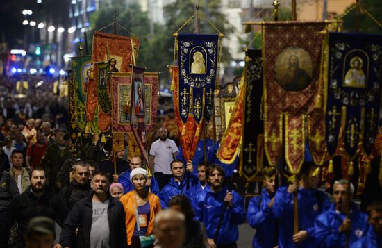 Religious procession to mark 100th anniversary of the royal family's execution