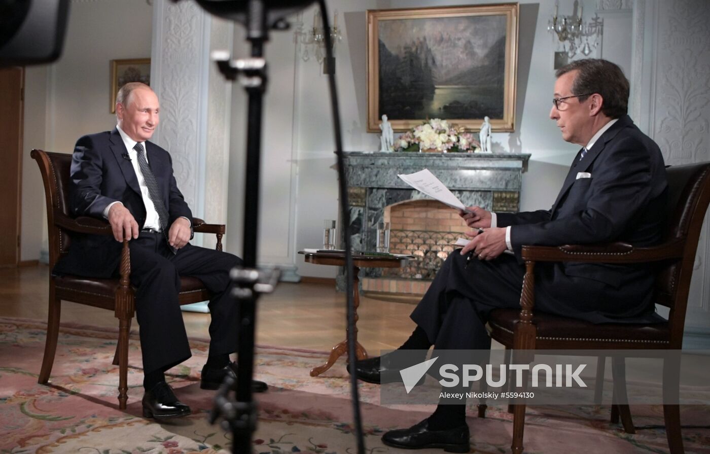 Vladimir Putin interviewed by Fox News