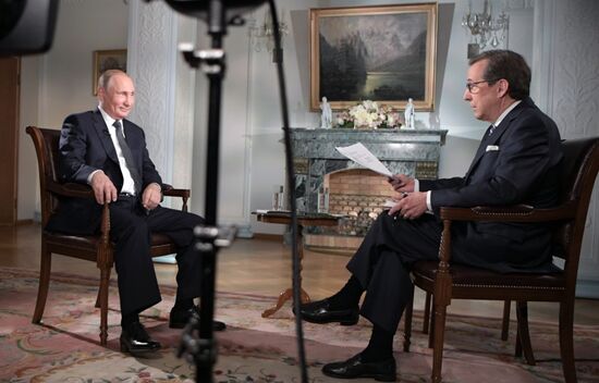 Vladimir Putin interviewed by Fox News