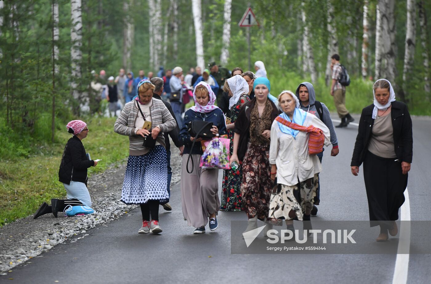 Religious procession to mark 100th anniversary of the royal family's execution