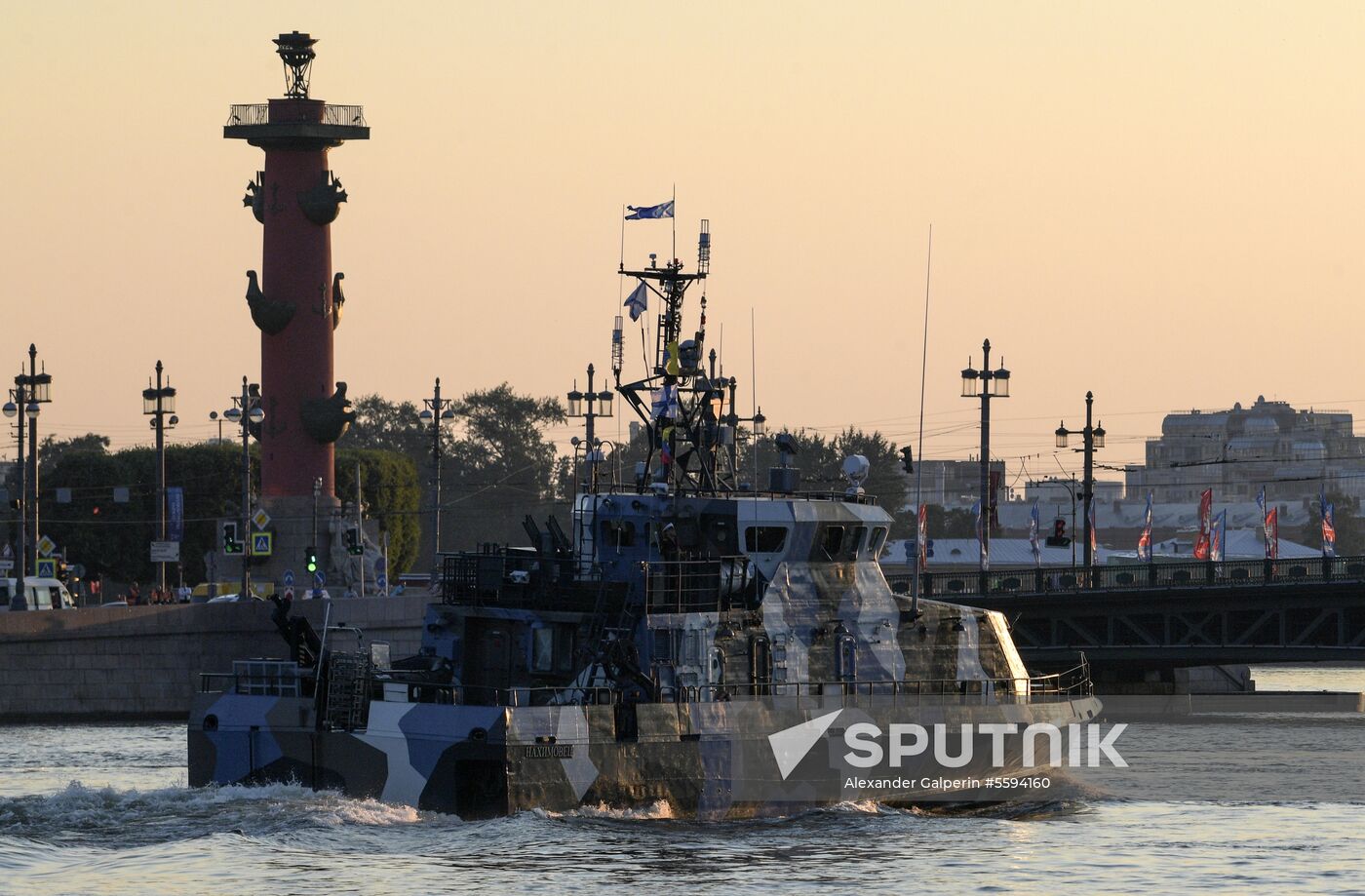 Navy Day parade rehearsal