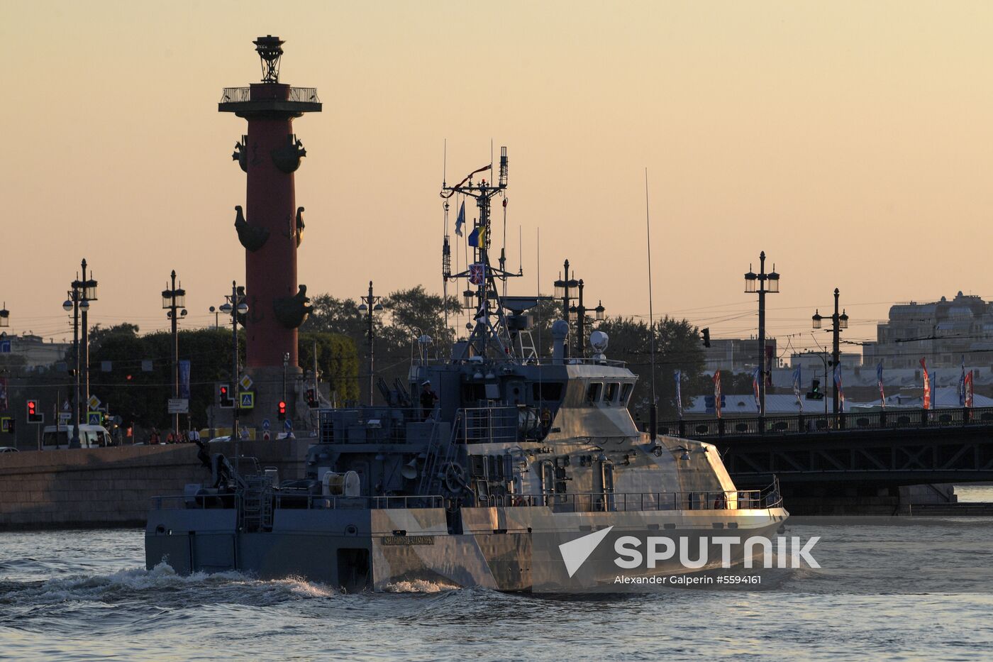 Navy Day parade rehearsal