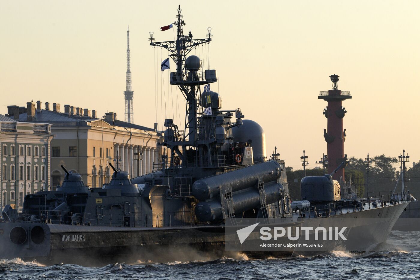 Navy Day parade rehearsal