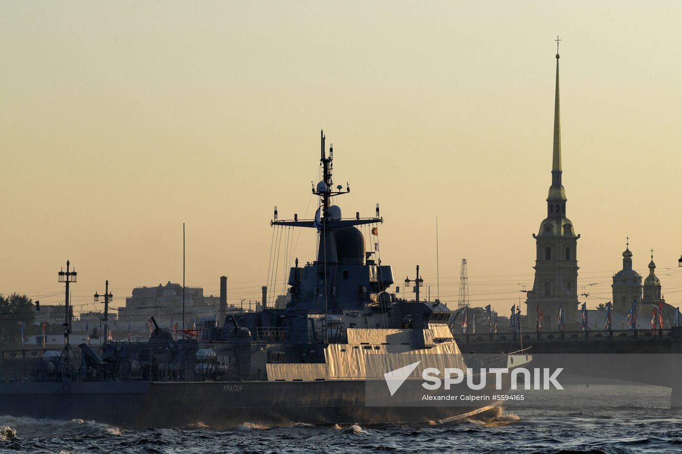 Navy Day parade rehearsal