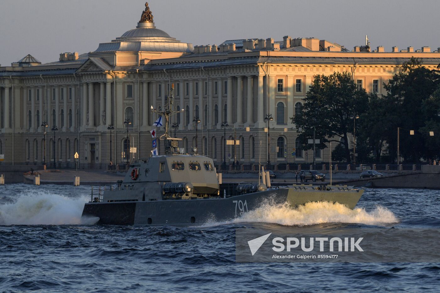 Navy Day parade rehearsal