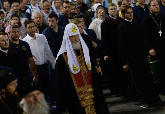 Religious procession to mark 100th anniversary of the royal family's execution