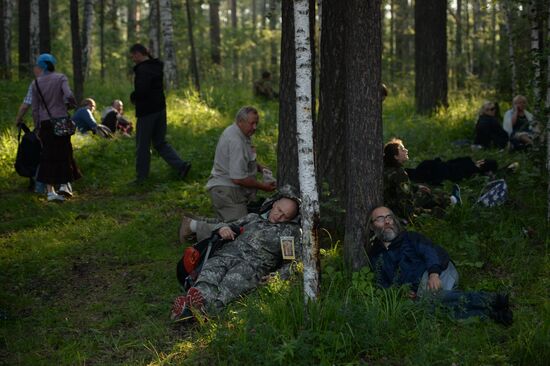 Religious procession to mark 100th anniversary of the royal family's execution